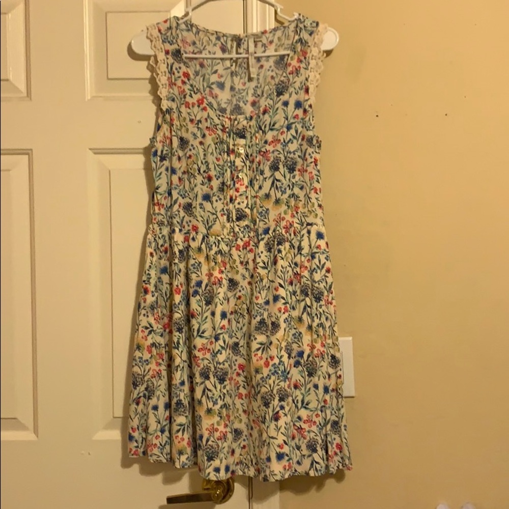 Lauren Conrad Flora Sleeveless Dress